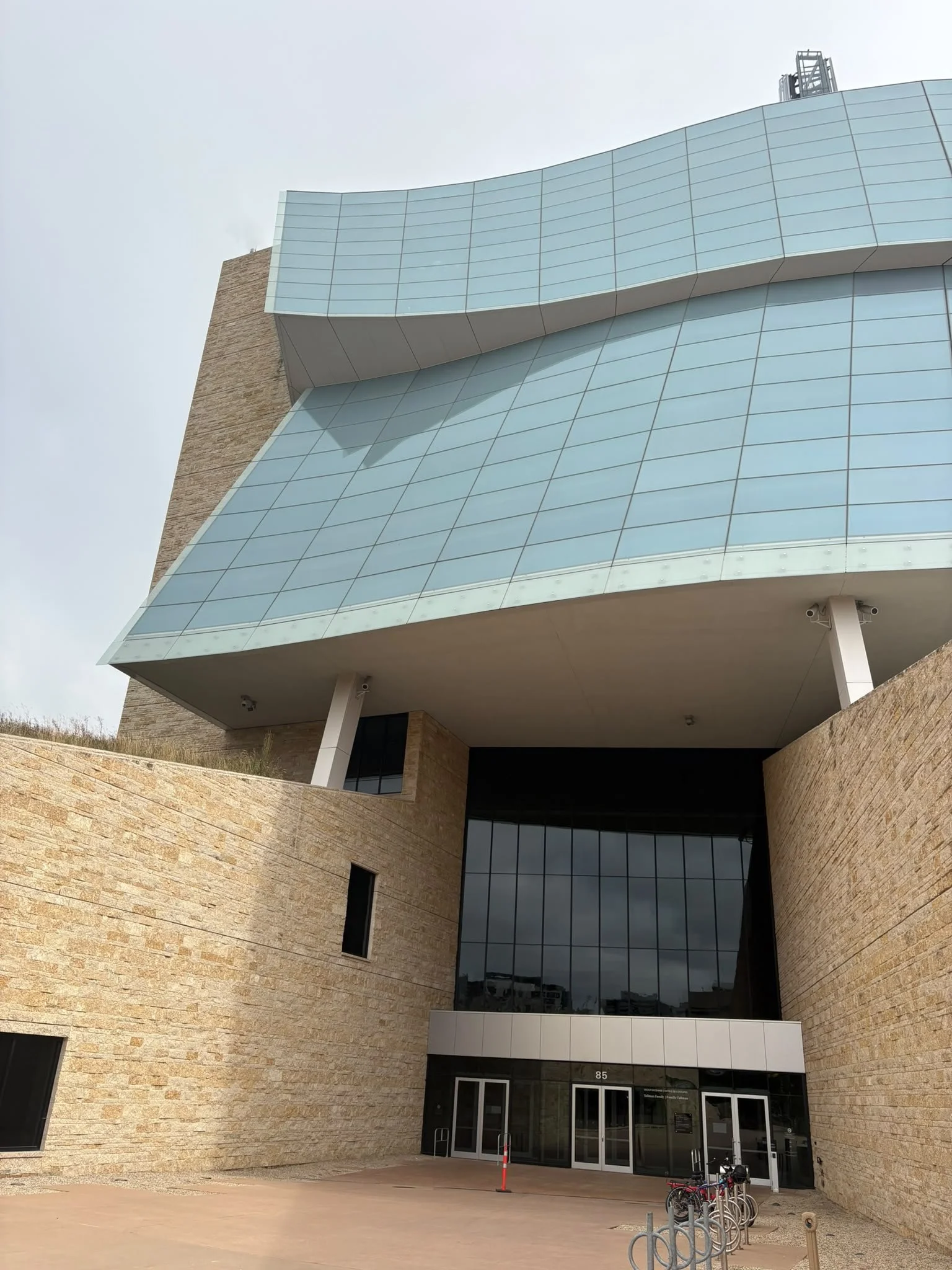The Canadian Museum for Human Rights in Winnipeg.