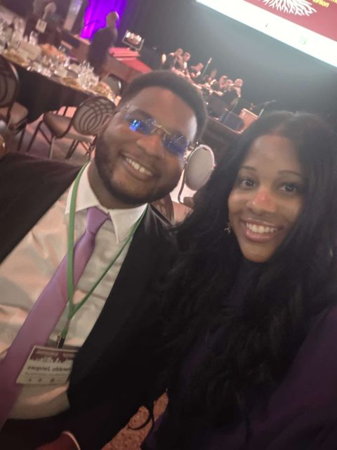 Members of the VDJI delegation at the Summit.