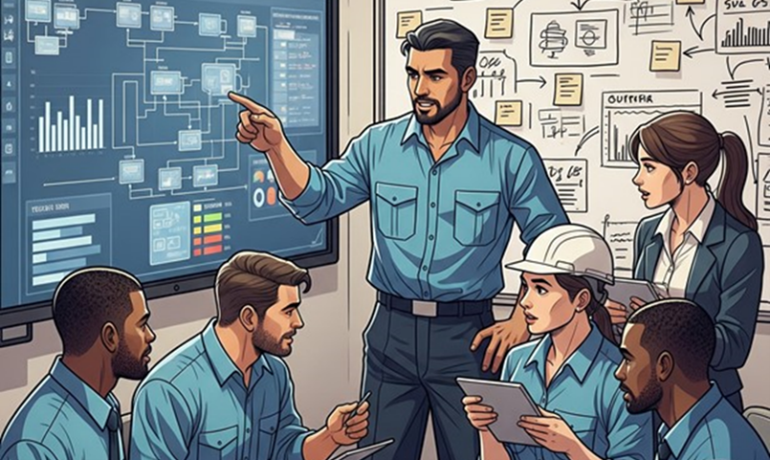 AI image showing distortion when enlarged