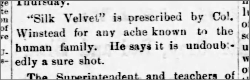 Col. Winstead’s Prescription