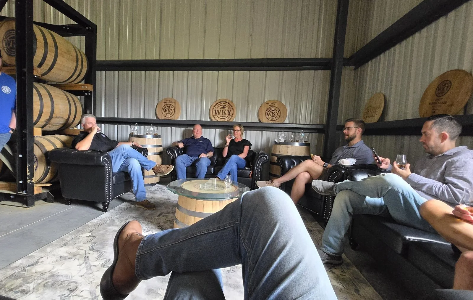Barrel pick with the Owensboro Bourbon Society
