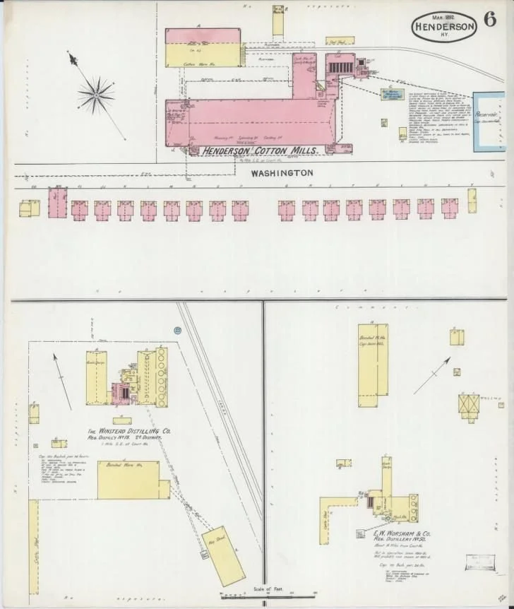 Sanborn Fire Map of Henderson