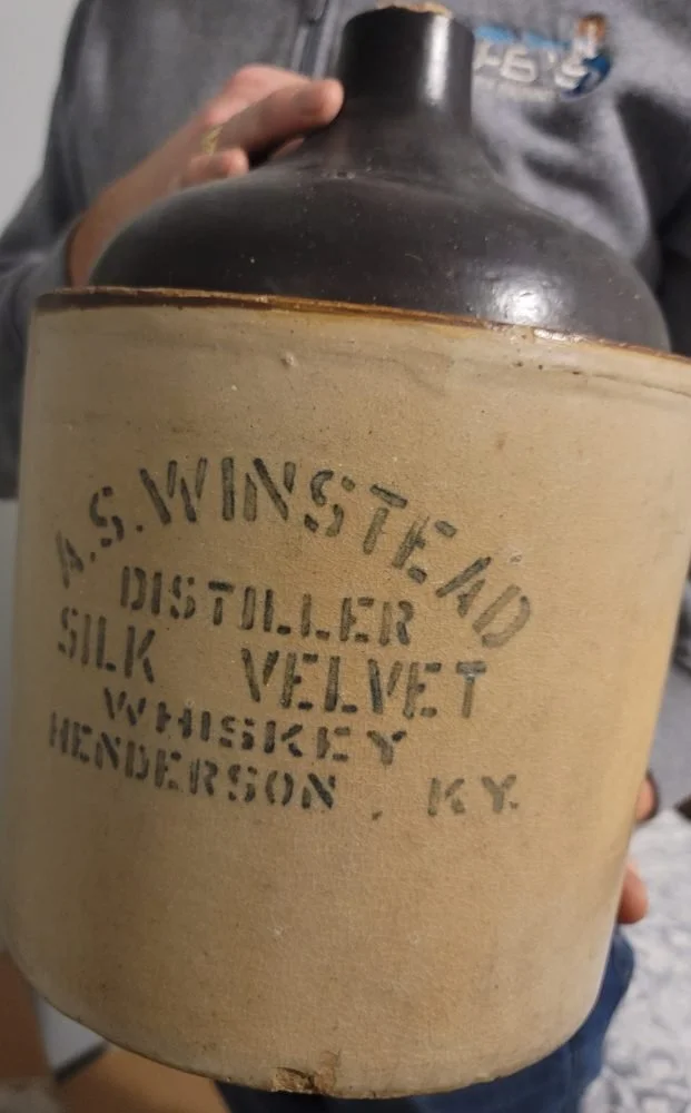 A.S. Winstead Stoneware Jug