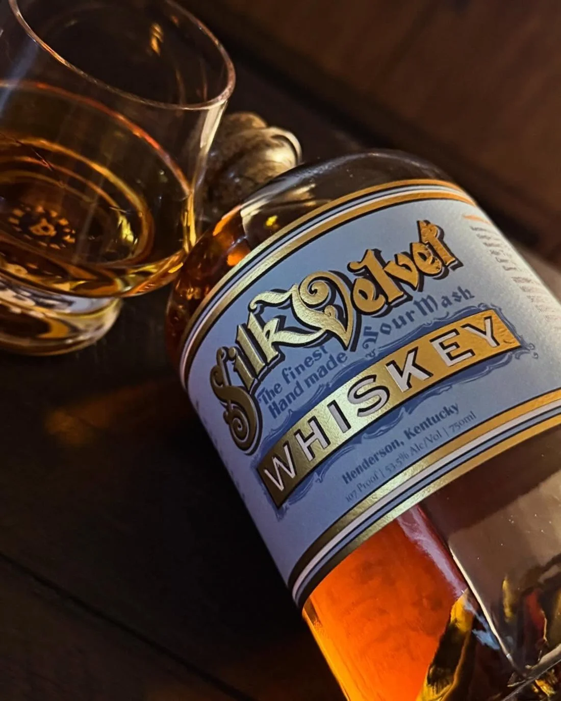 Single Barrel label with a glencairn pour