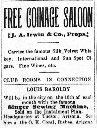 Free Coinage Saloon
