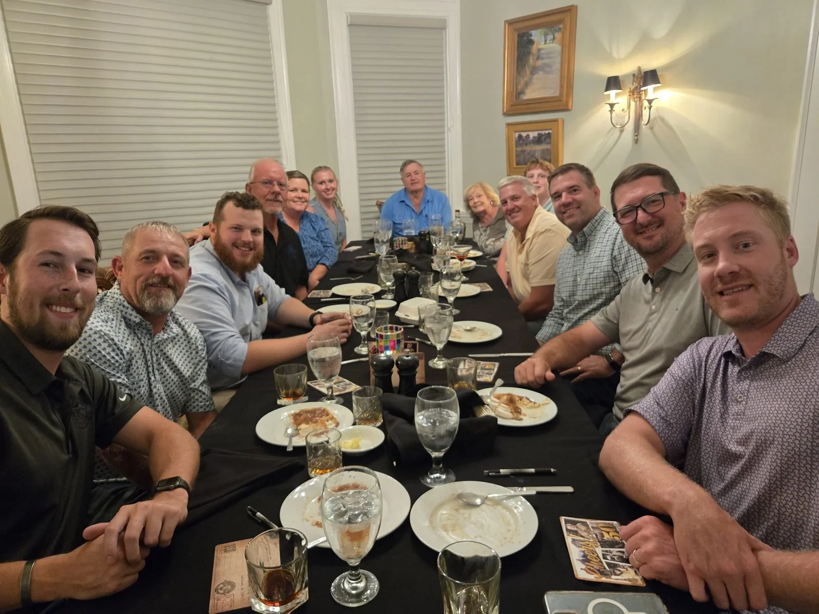 Ron Call's 50th anniversary dinner, 2025