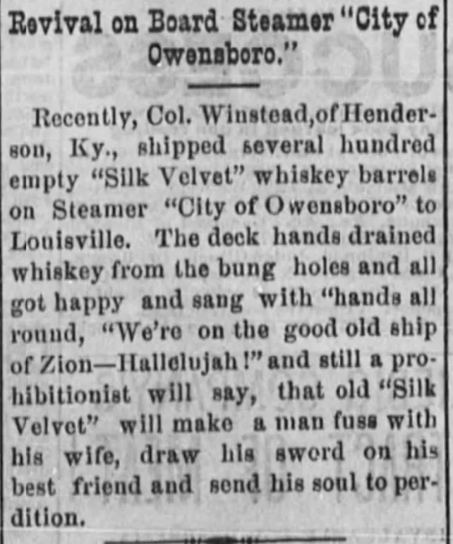 Revival on the Steamer