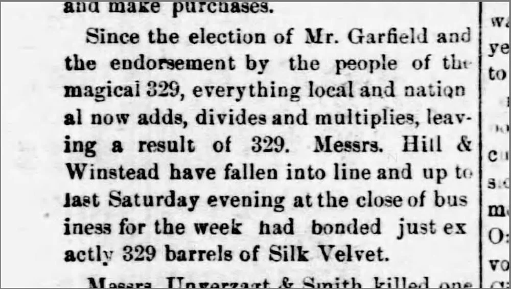 The First Silk Velvet Barrels