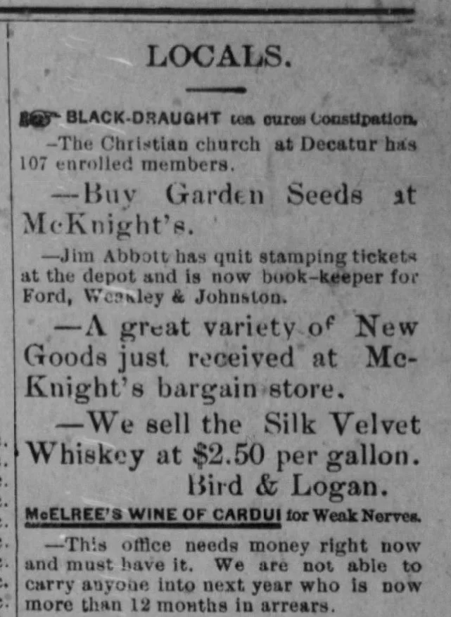 We Sell the Silk Velvet Whiskey