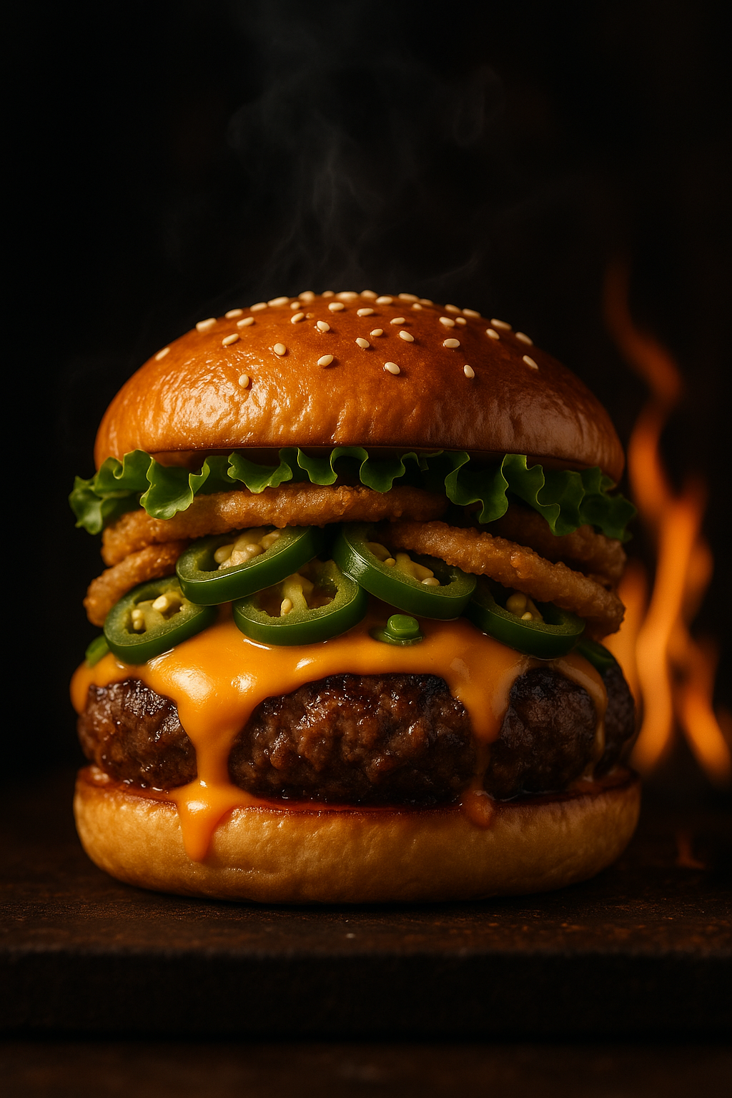 Spicy Beef Burger