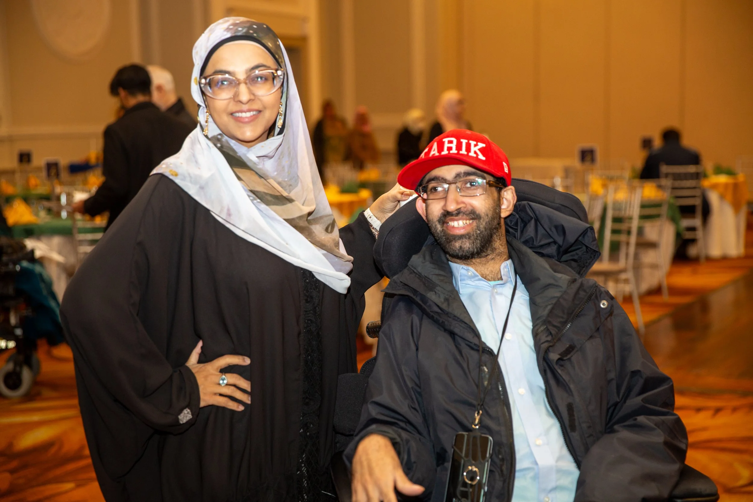 A DEEN Support Services parent and their adult child.
