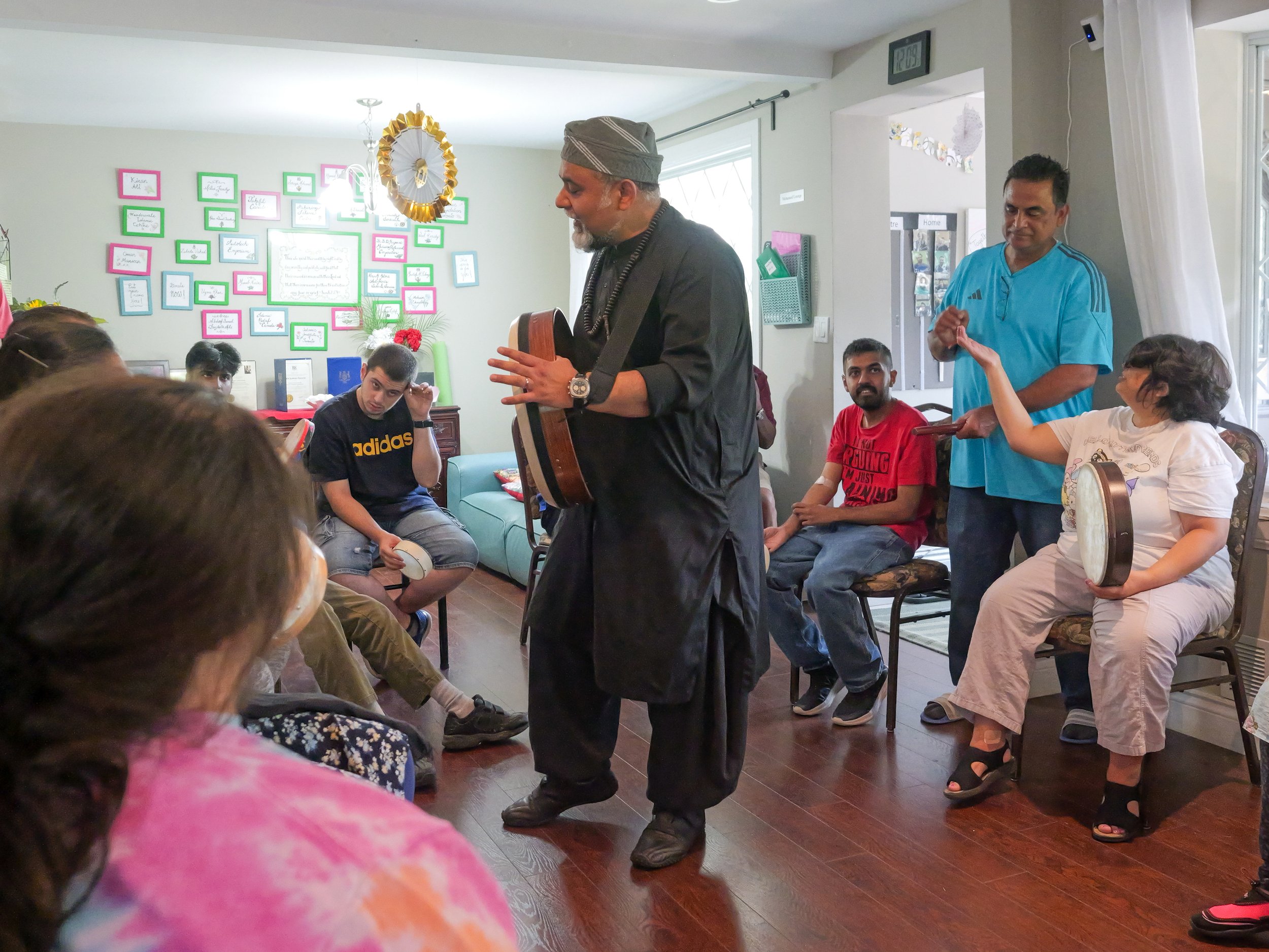 Nasheeds and Drumming in session