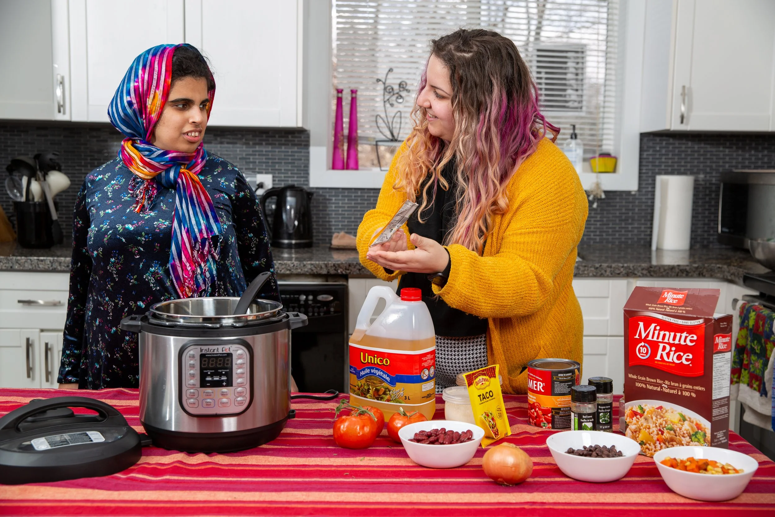 Cooking skills session