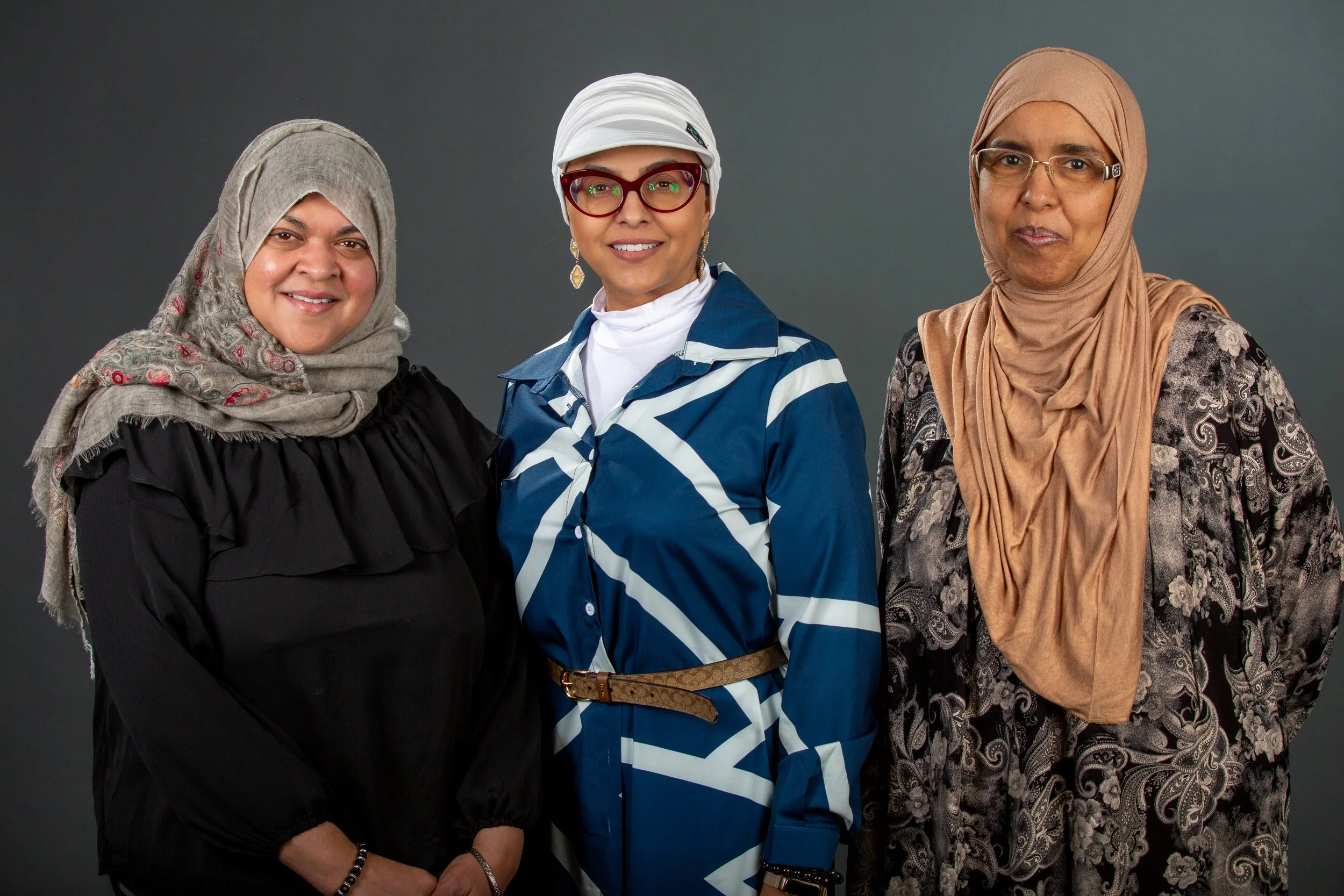 Mothers from the DEEN Support Services community, together.
