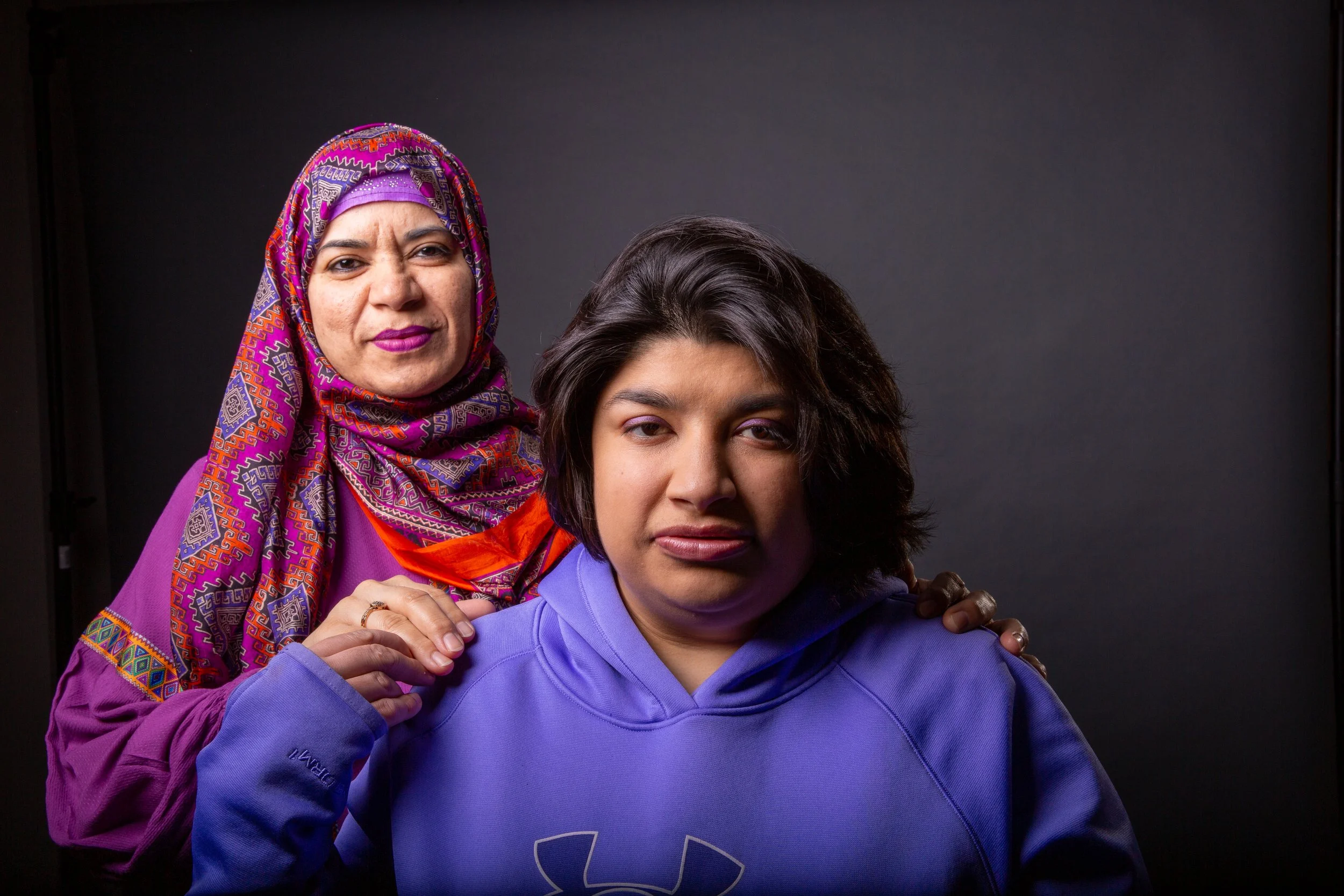 A DEEN Support Services parent and their adult child.