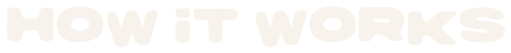 How it works