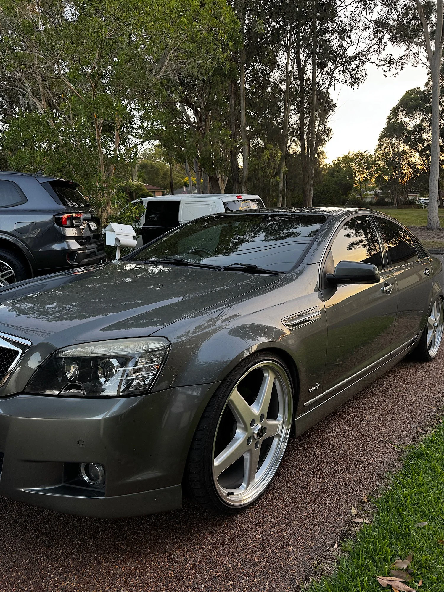 2010 Holden Caprice V front angle after full window tint at RD Studio Central Coast NSW