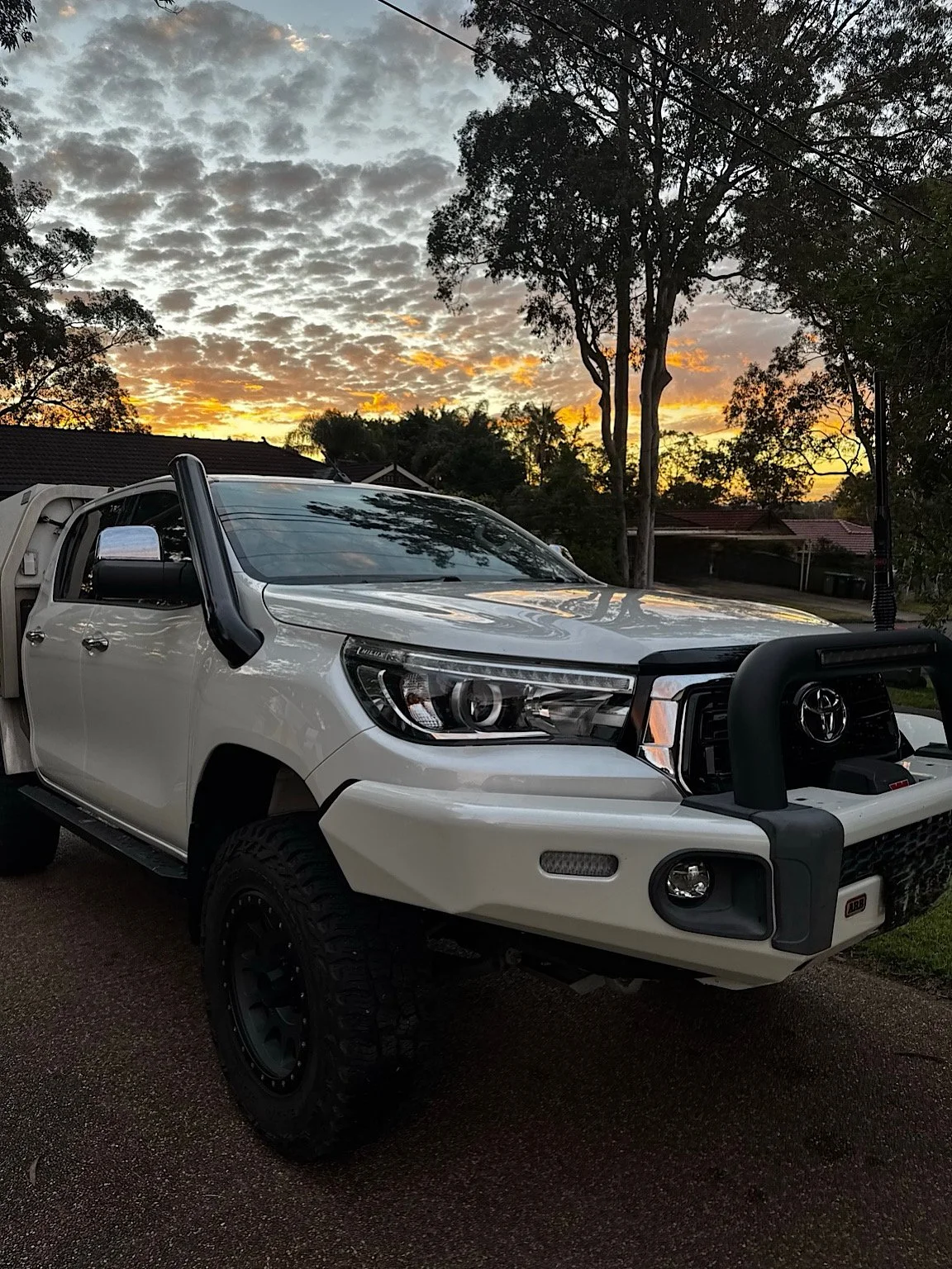 Toyota Hilux SR5 full cab paint protection film finished on the Central Coast NSW