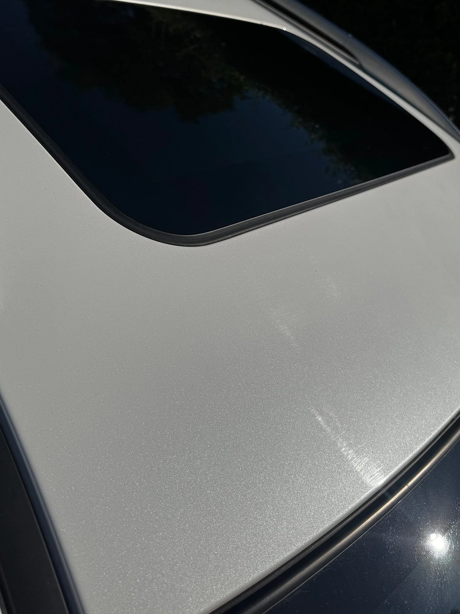 Mazda 6 paint surface cleaned and decontaminated for a smoother finish