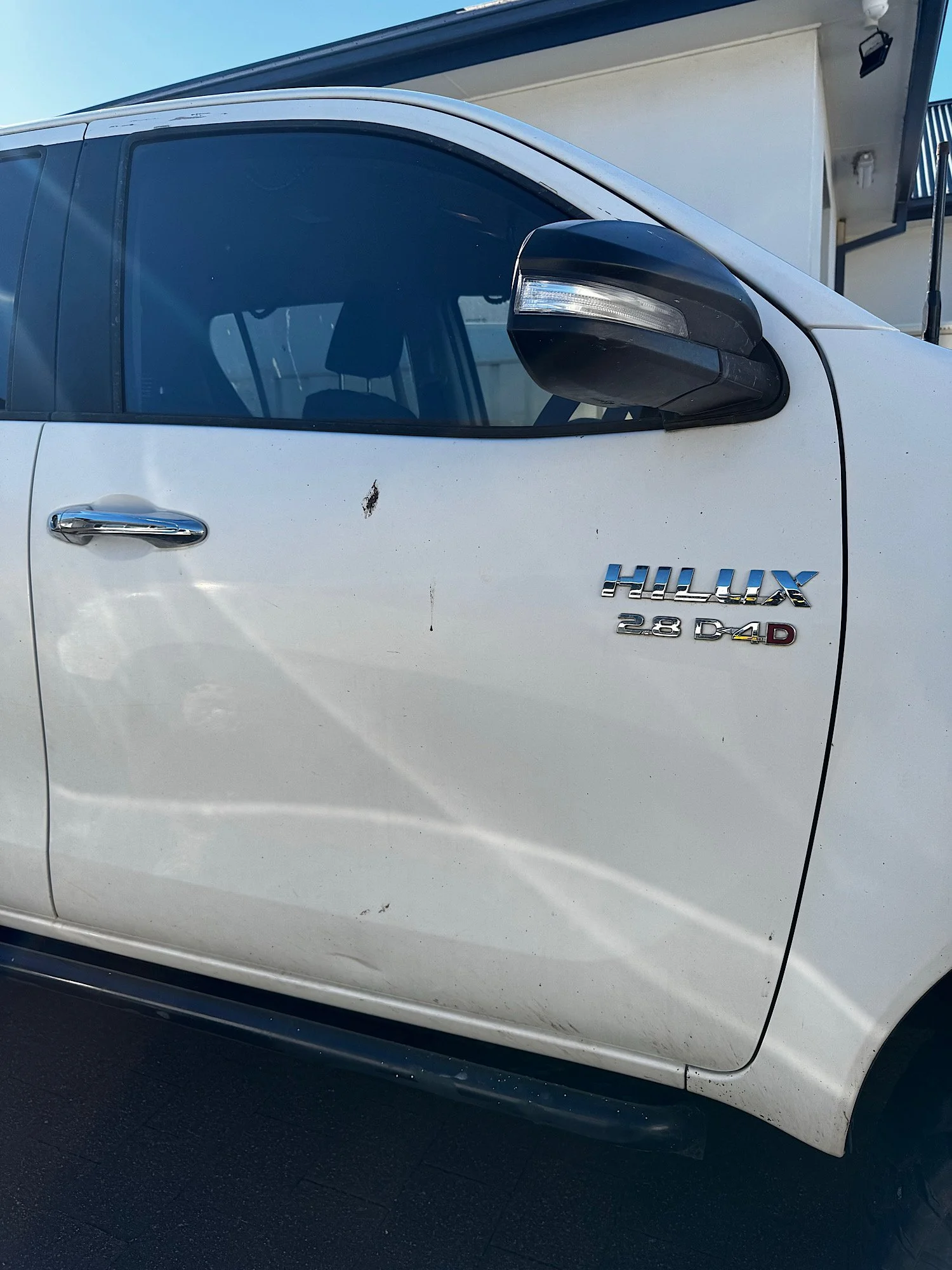 2017 Toyota Hilux before Ultimate Detail on the Central Coast NSW