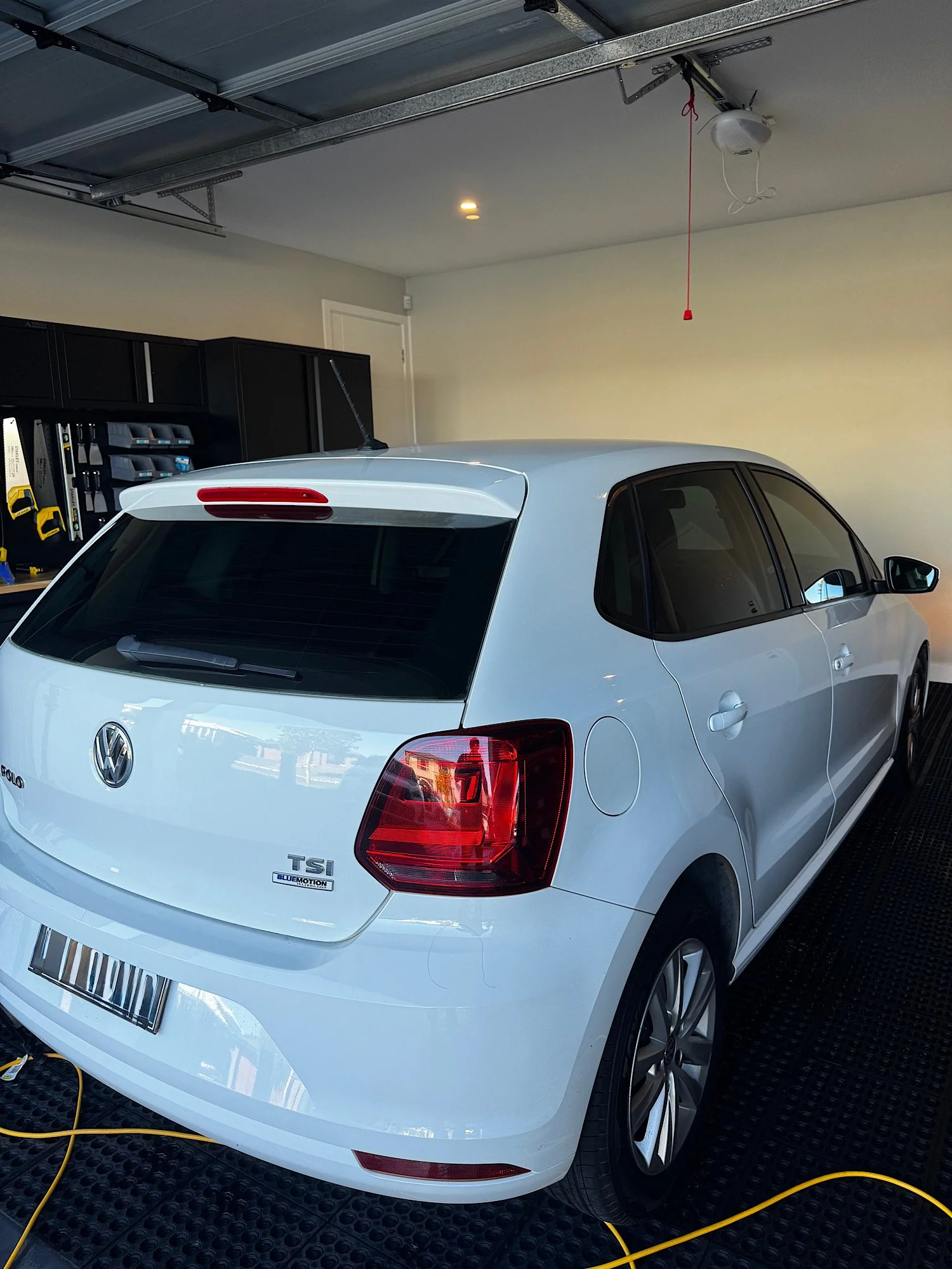 2016 Volkswagen Polo window tint installation Wyee Central Coast NSW rear view mobile service