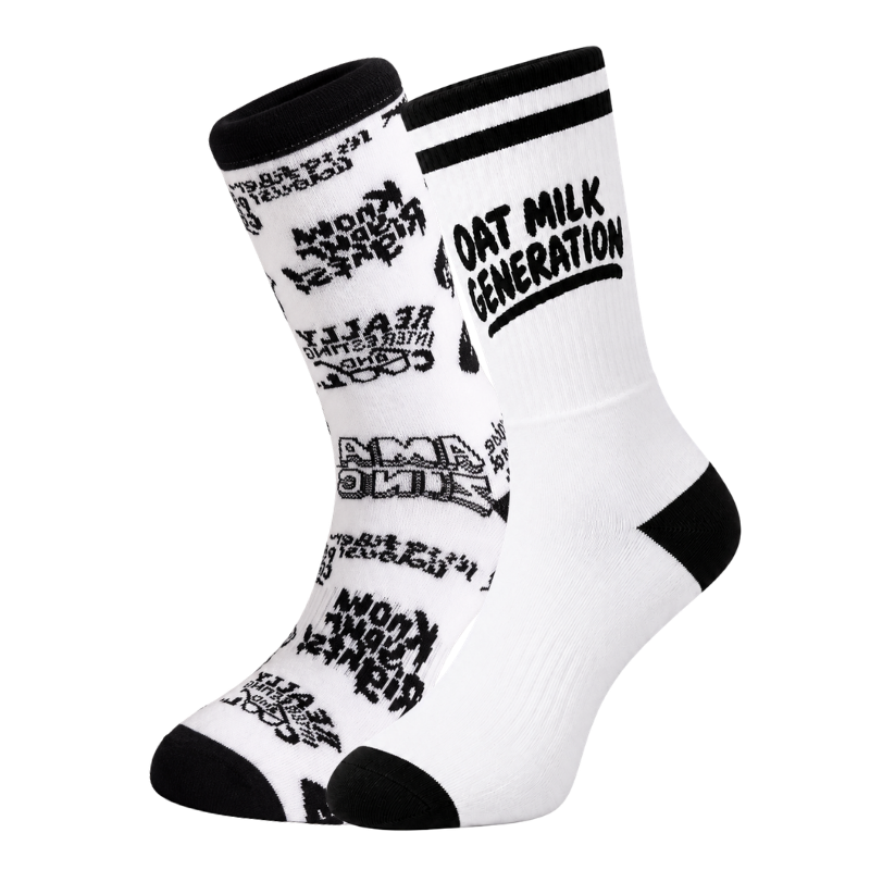 Oatly custom socks
