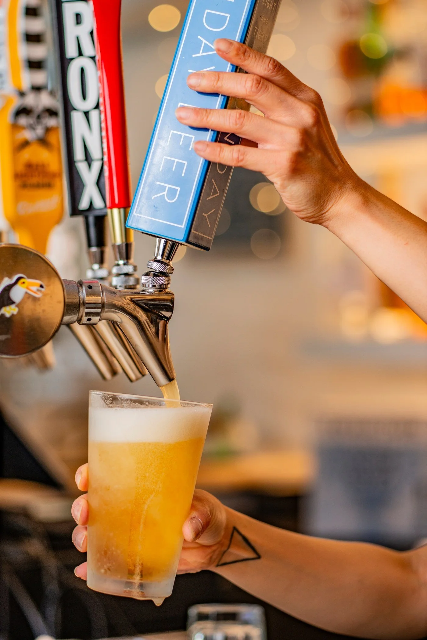 Beer from the tap