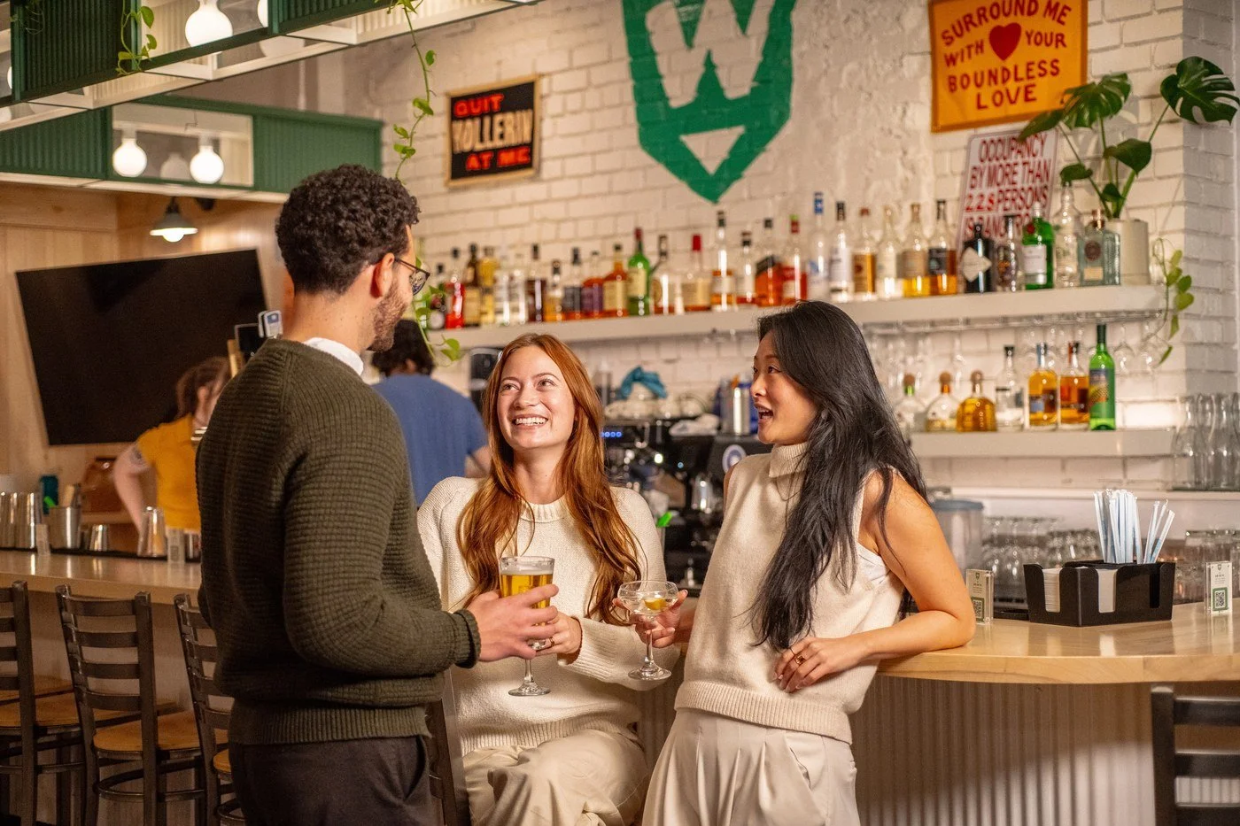 The bar