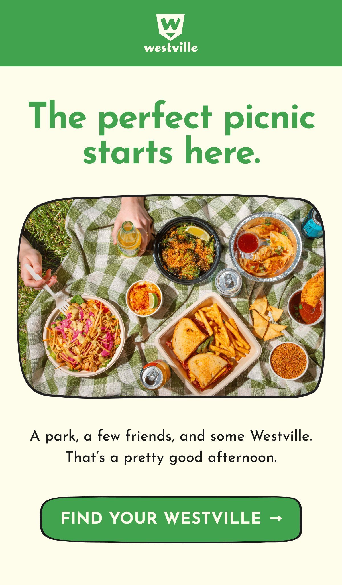 Olo IP warmup: Picnic plans
