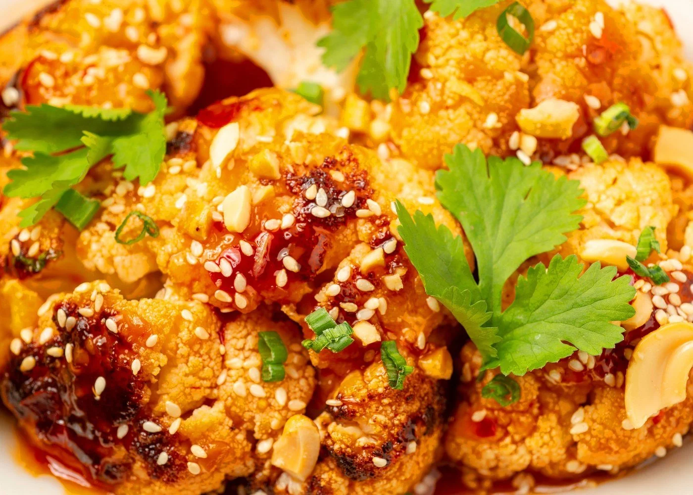 Cauliflower close up