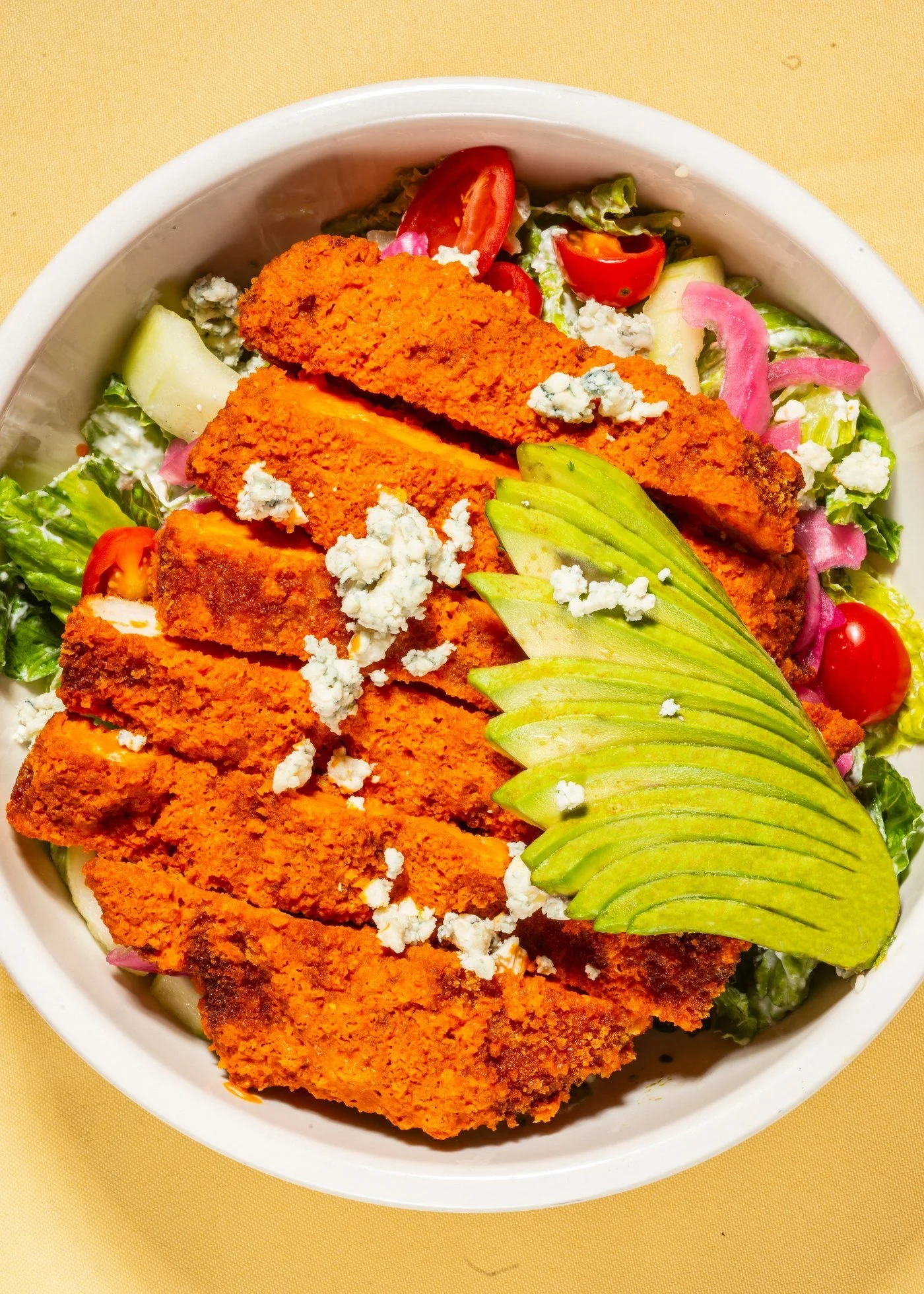 August specials and fall chicken cutlet bowl