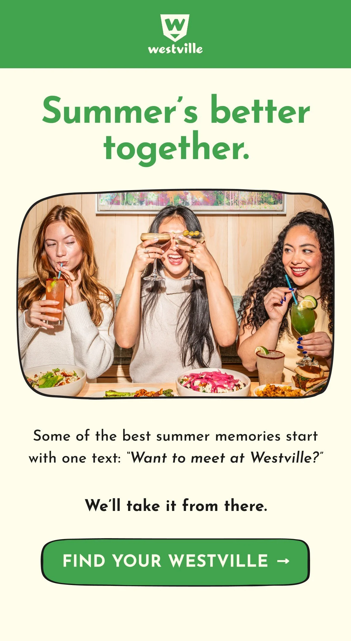 Olo IP warmup: Summer gatherings