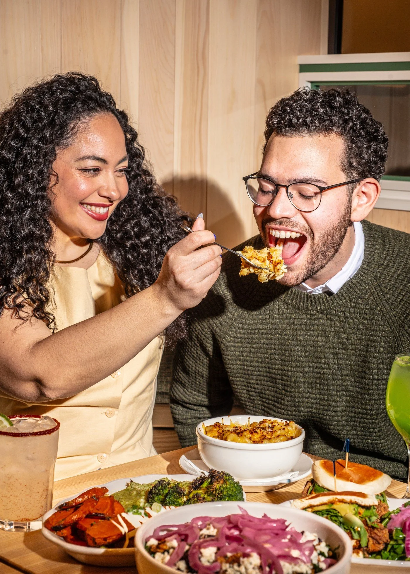 Sharing a bite