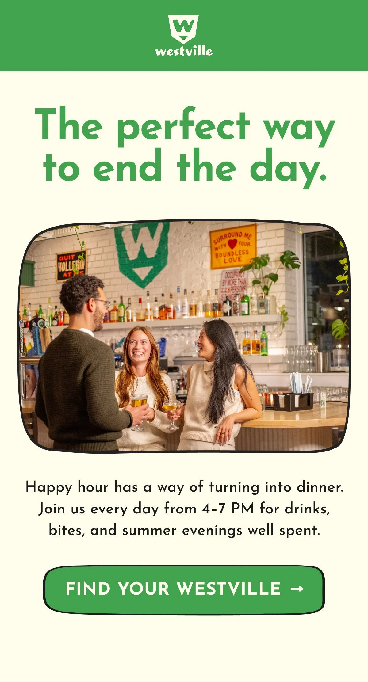 Olo IP warmup: Happy hour