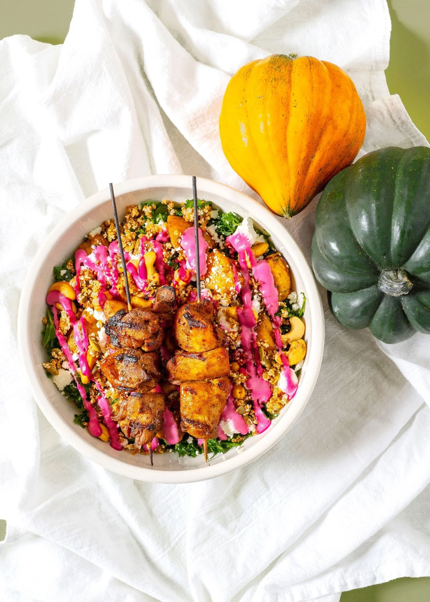 Fall menu chicken bowl