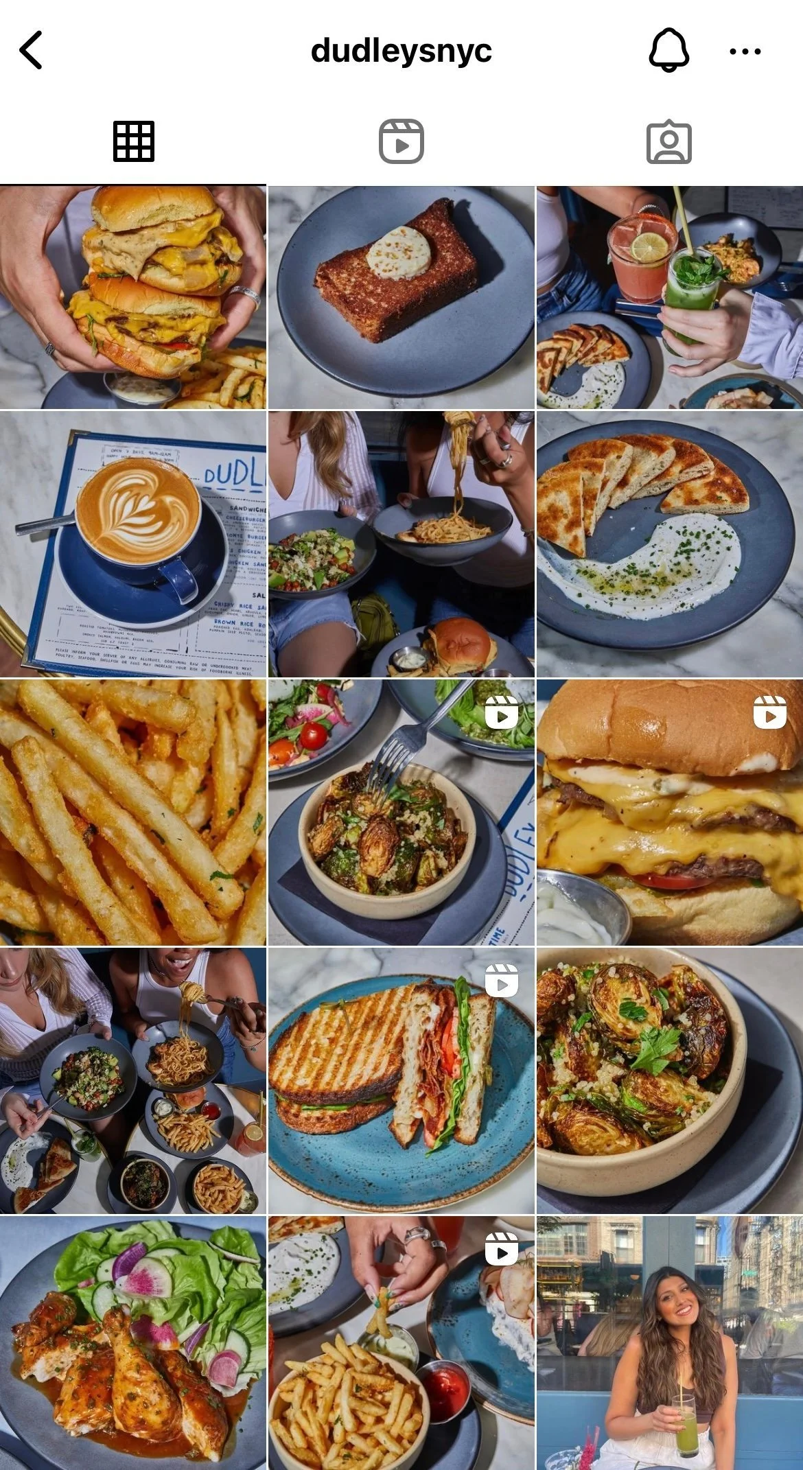 Dudley’s Instagram feed