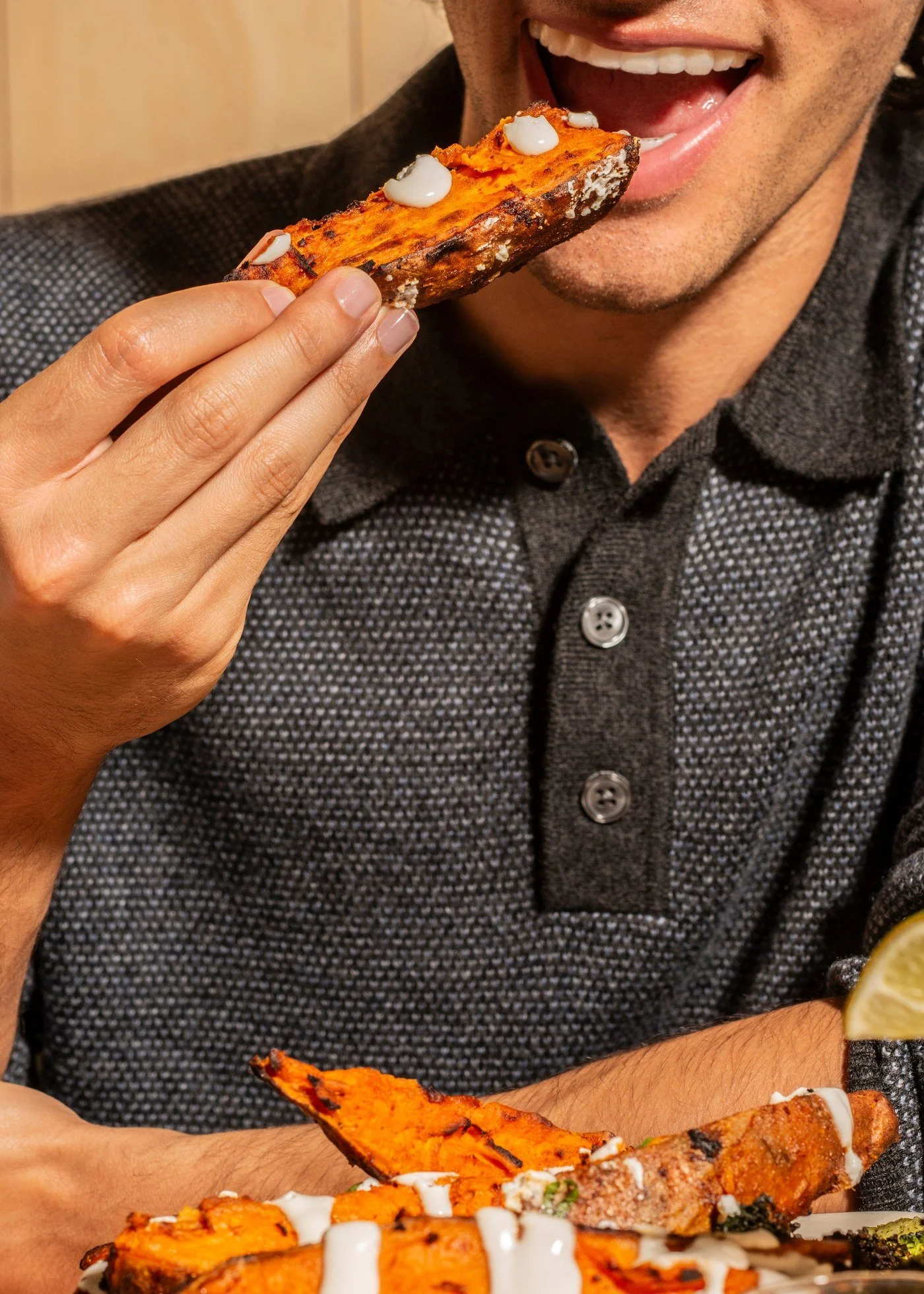 Sweet potato bite