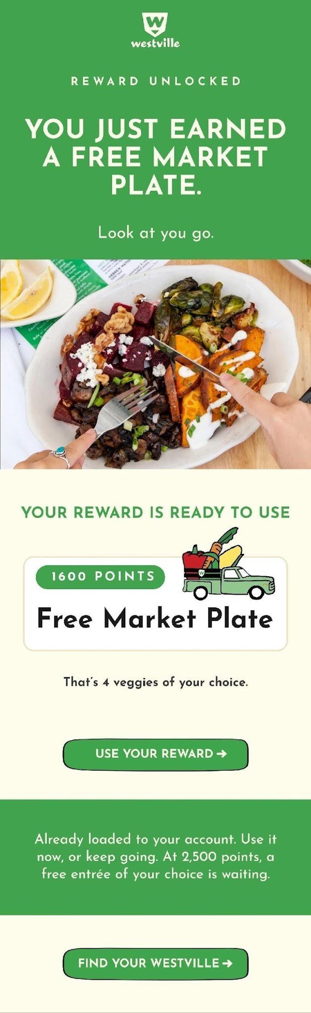 Reward email 3