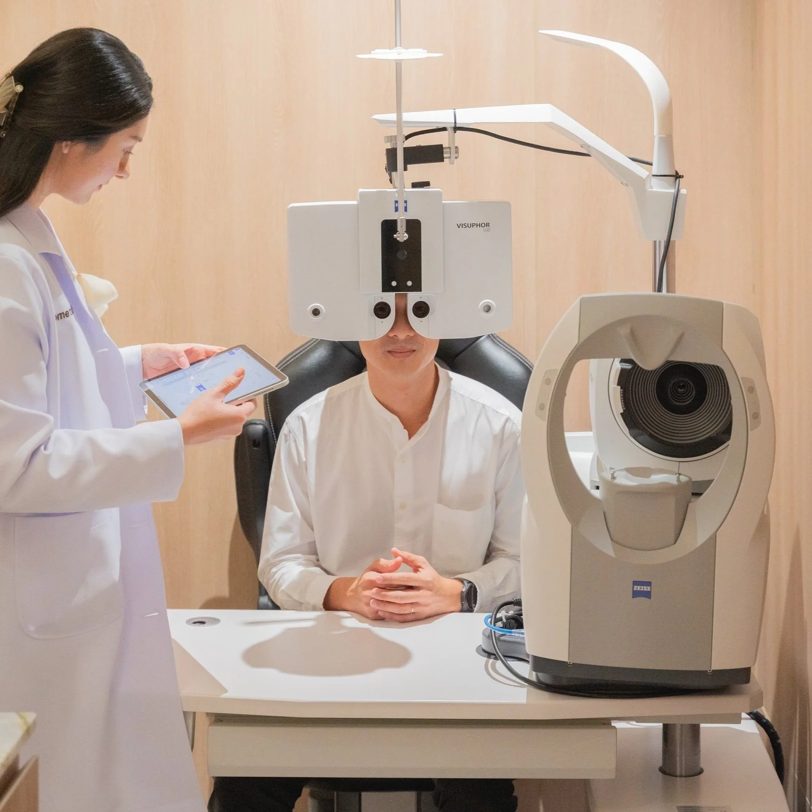 เครื่องมือวัดสายตา Zeiss ที่ O33 Vision