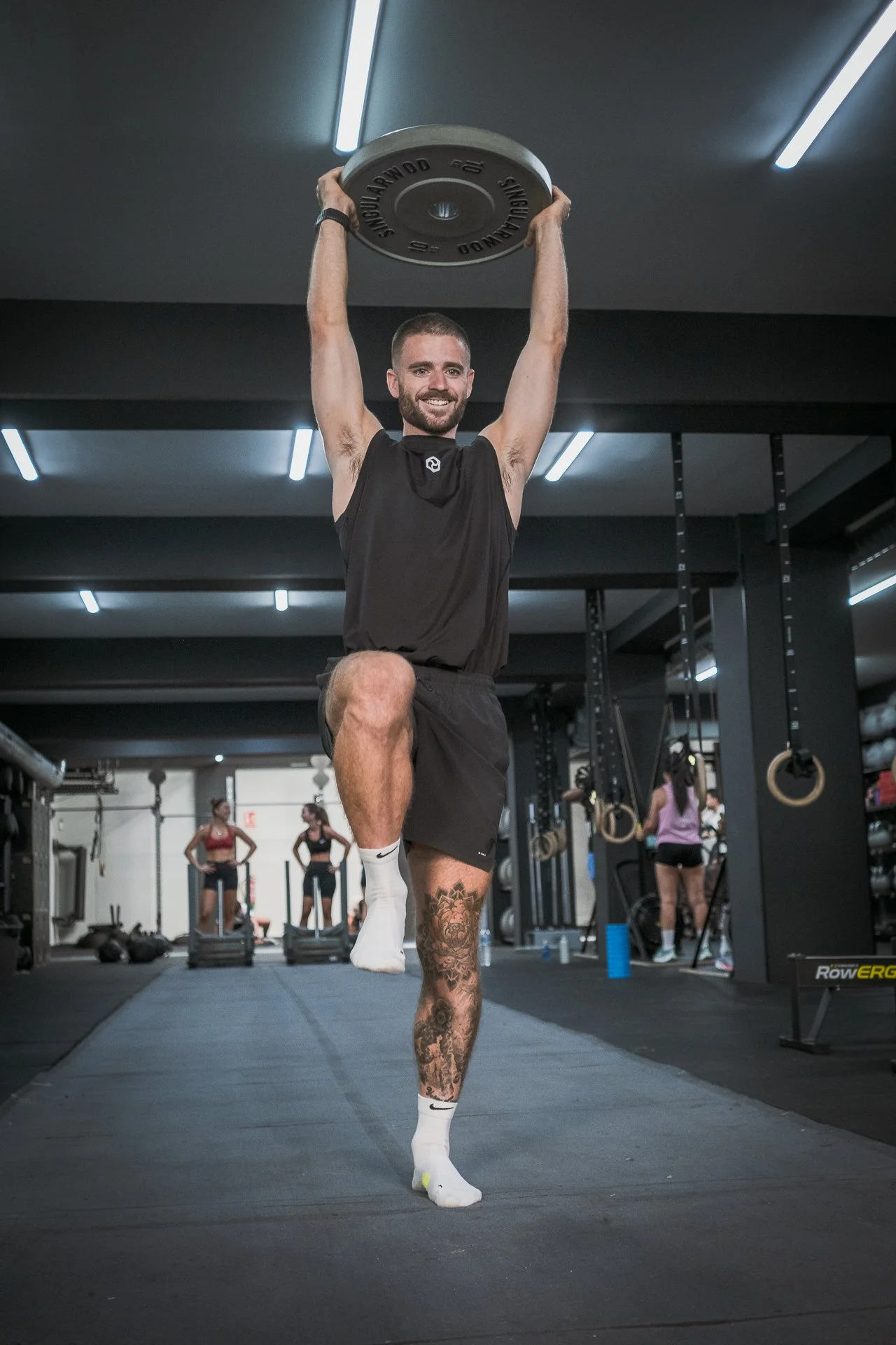 Madrunners entrenando fuerza