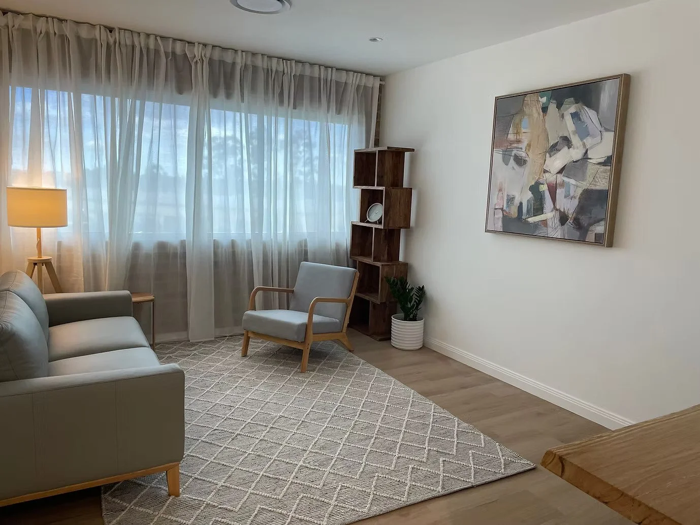 Comfortable therapy room at The Gather Haus in Sumner