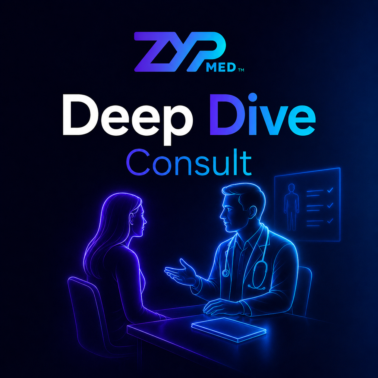 Deep Dive Consult In-Person — ZYP Medical Gretna NE
