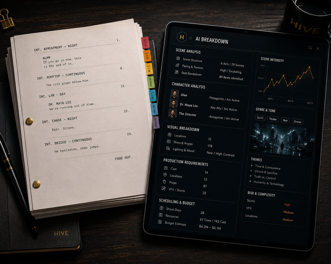 AI Script and Business Development