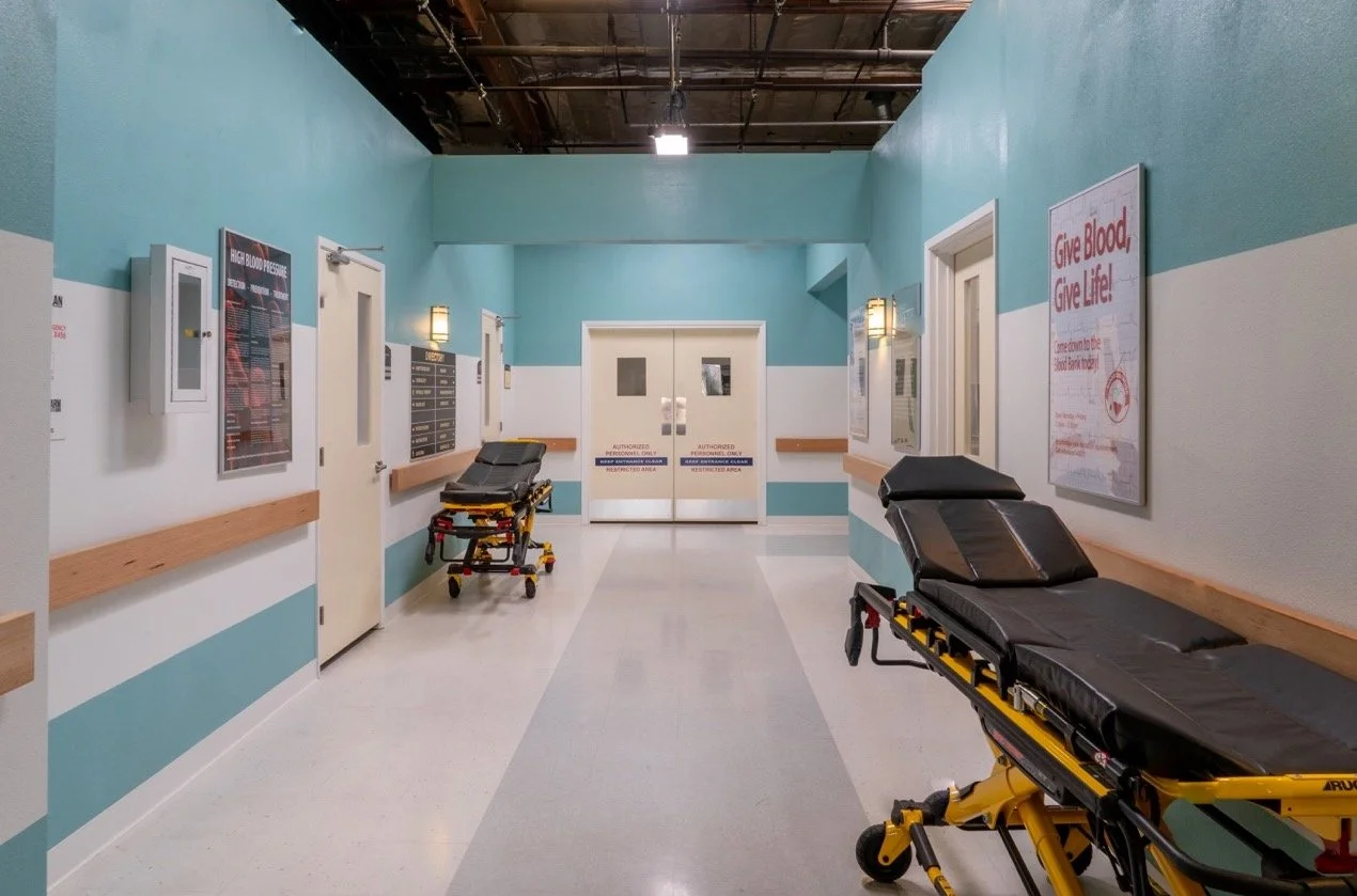 Hospital hallway — St. Augustine