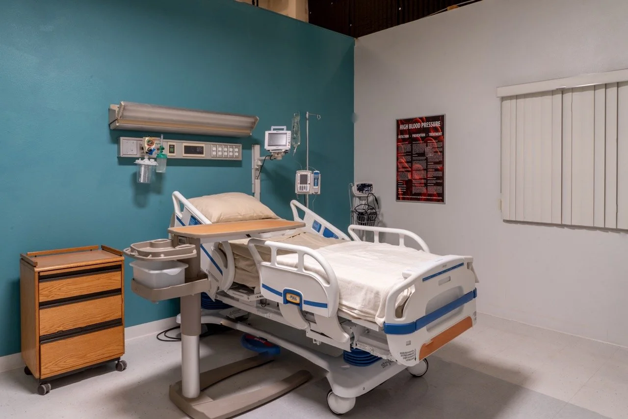 Patient room — St. Augustine