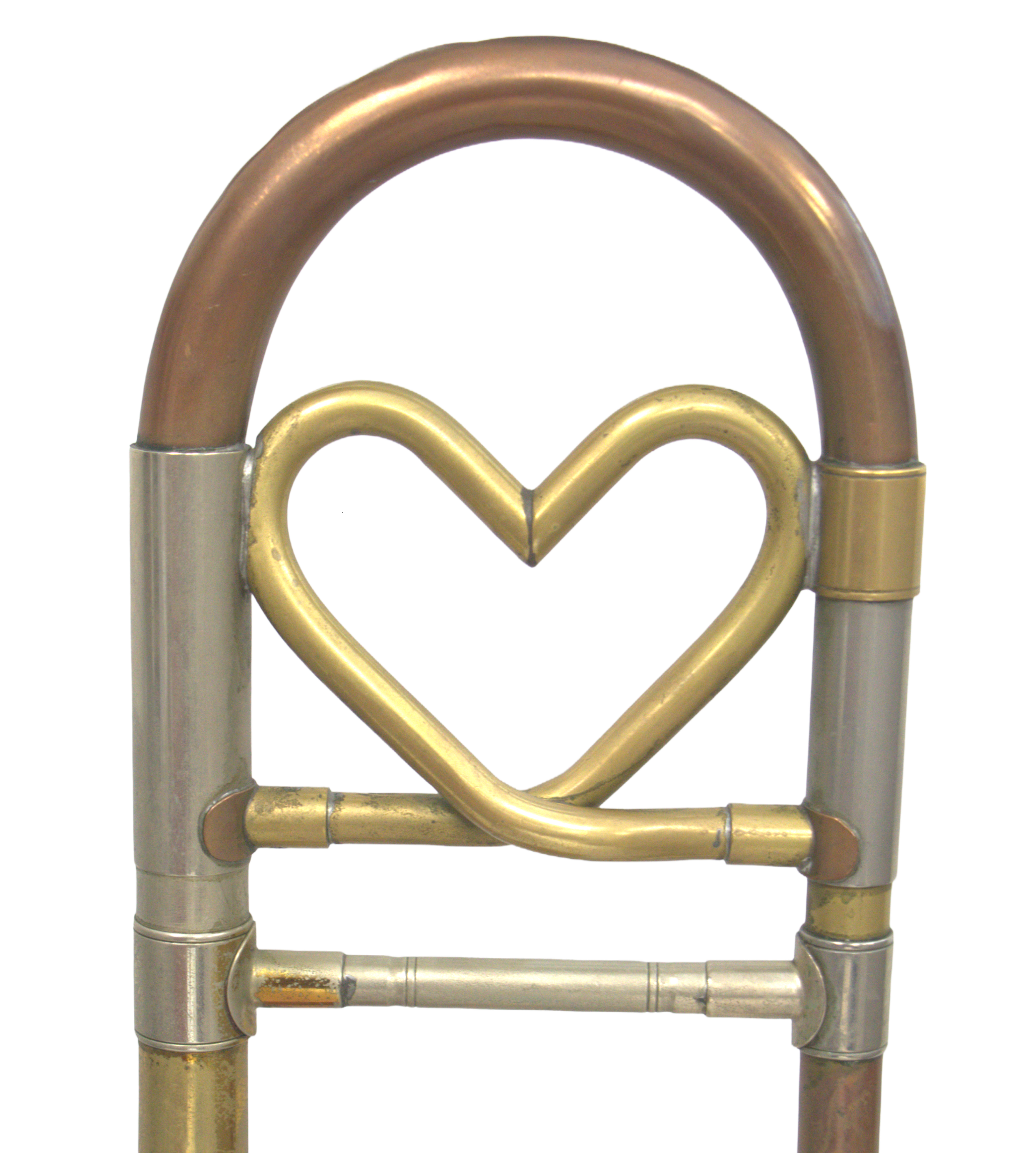 BAC Music Custom Handcrafted Trombone eart SHaped Counterweight for Joe Beaty
