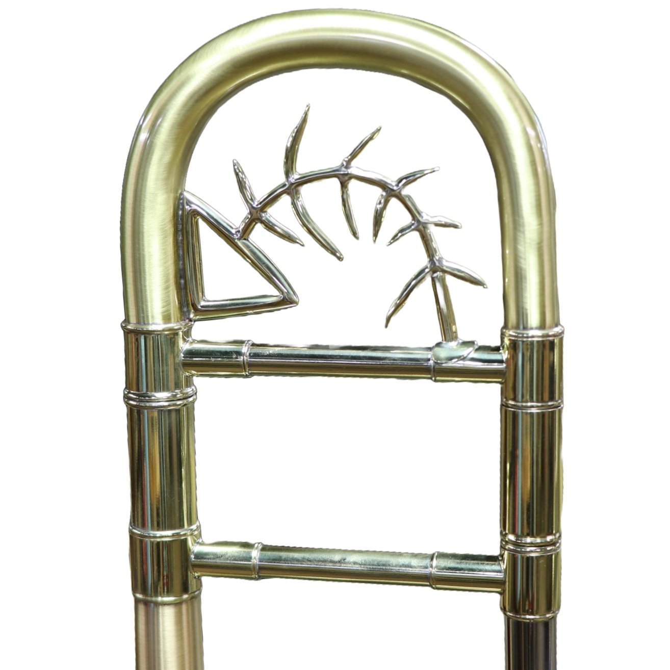 BAC Music Custom Handcrafted Trombone with Fish scale Counterweight made for David Whisk