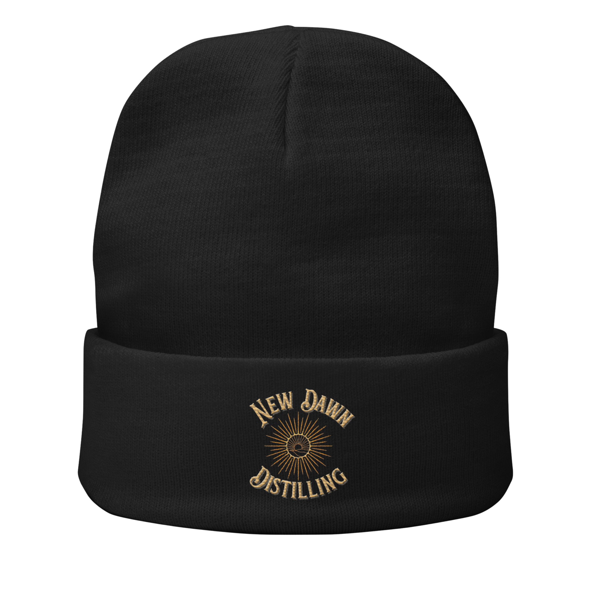 New Dawn Logo Embroidered Beanie, image 1 of 2
