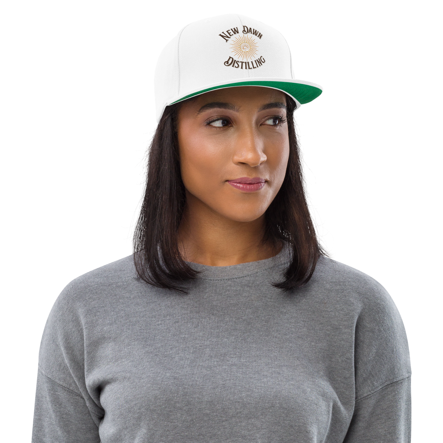 New Dawn Logo Snapback Cap, image 1 of 3