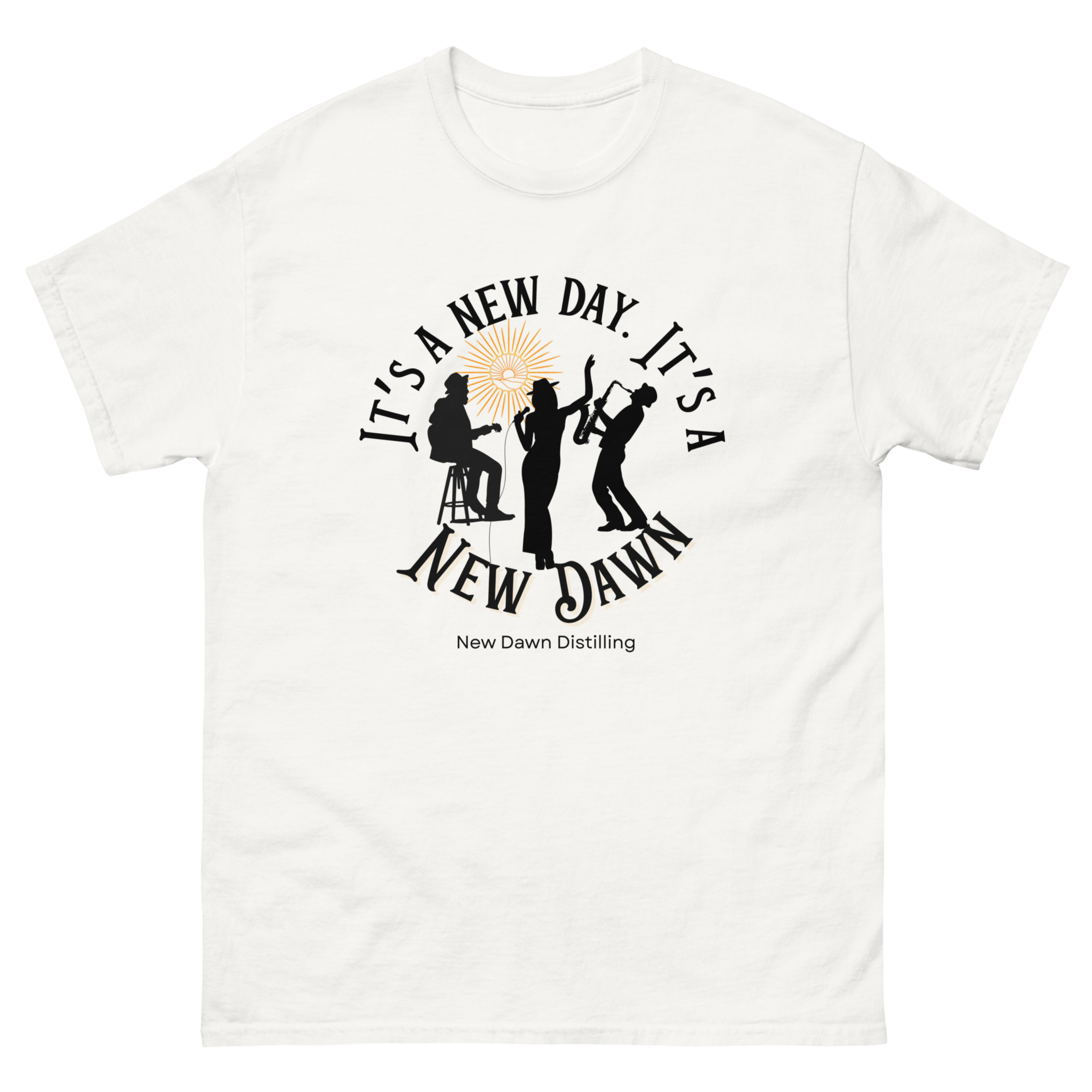 It's a New Day Jazz Unisex T-shirt, image 4 of 4